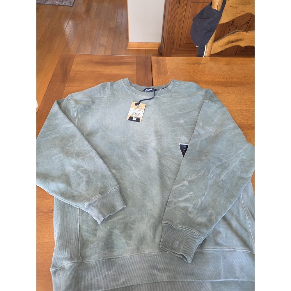 Chubbies Men's Back to‎ Basic Crewneck Sweatshirt Marshland Size Large NWT